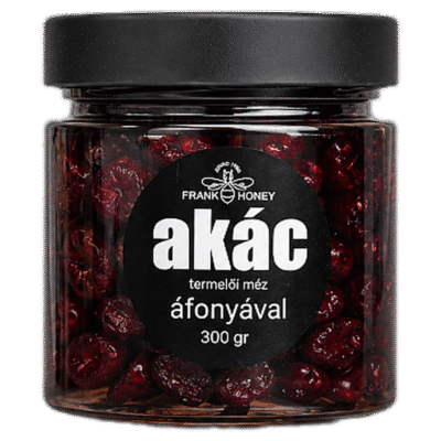 Akácméz áfonyával 300 gr