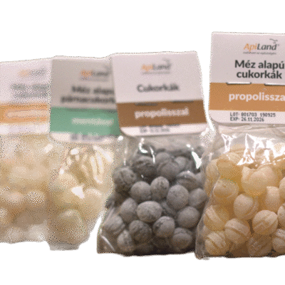 Propoliszos mézes cukorka
